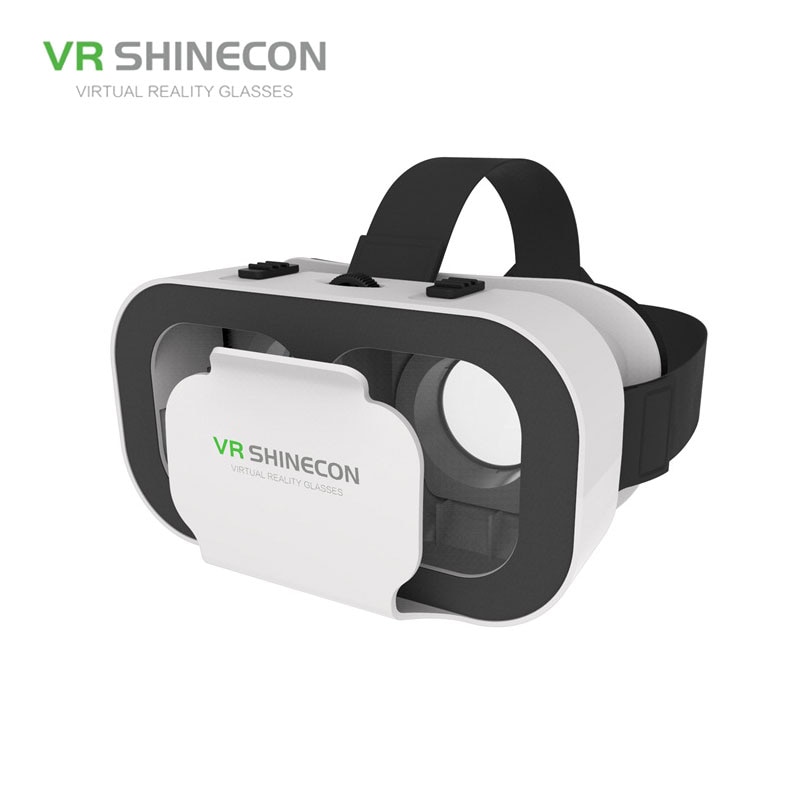 Vr Shinecon G05A Virtual Reality Hd Lens Headset Zuinig Universele 3D Vr Bril Casque Voor 4.7-6.0 Inch Android ios Telefoons