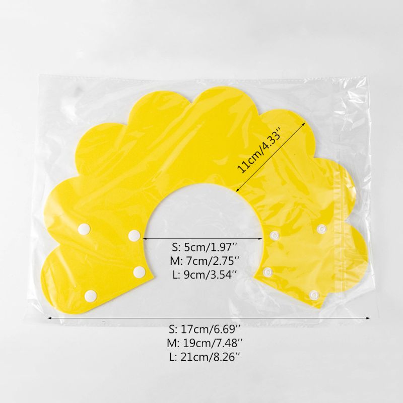 Flower Shaped Cat Recovery Collar Elizabethan Collar Wound Healing Protective Cone for Kitten Puppy