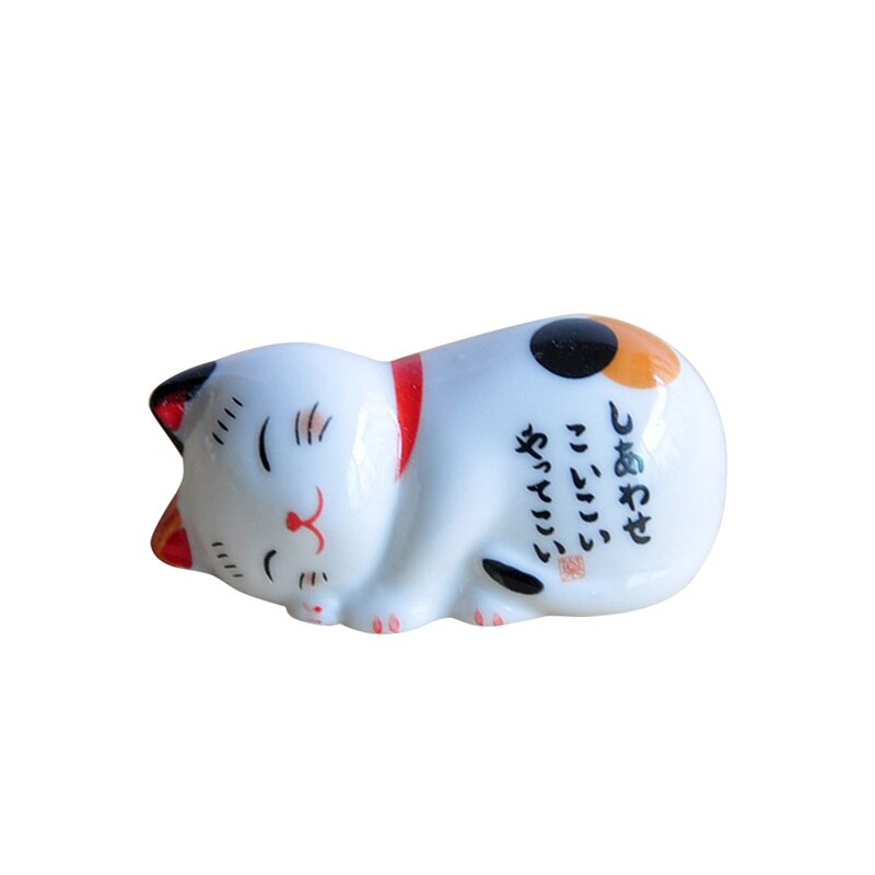 Lucky Cat Eetstokjes Houder Japanse Keramische Eetstokjes Zorg Keramische Lucky Cat Home Hotel Keramiek Leuke