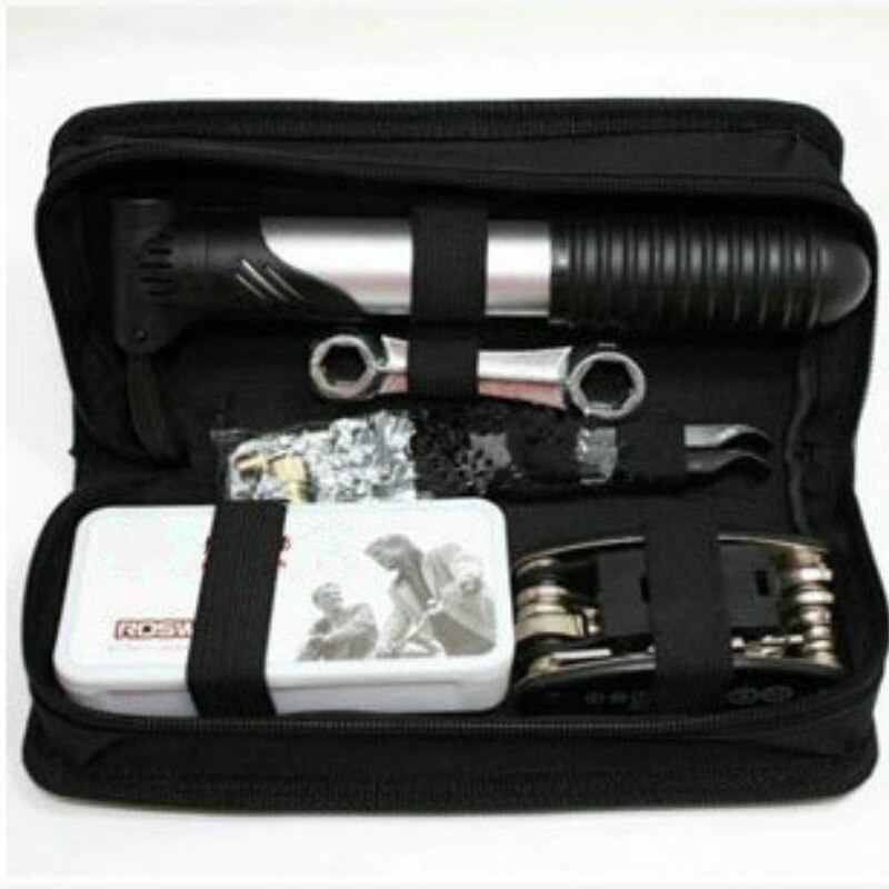 Bicycle Repair Kit, Tire Repair Kit, Pump Repair Wrench Set, Mountain Bike Combination Tool