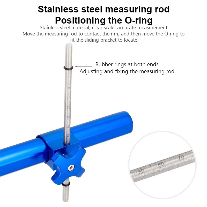 TOOPRE Bicycle Hanger Alignment Gauge Tool Derailleur Straighten Dropout Measure MTB Mountain Road Bike Repair Tool