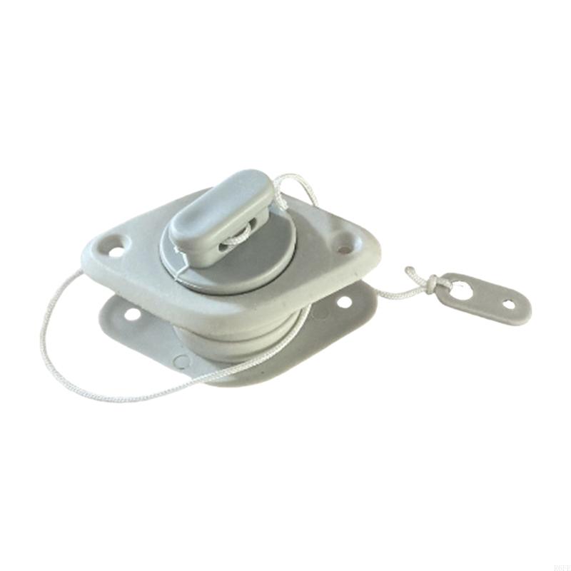 652F Boats Drain Plug Universals Plug Inflatable Boats Drain Rubber Boats Rowings Equipment: Light Grey