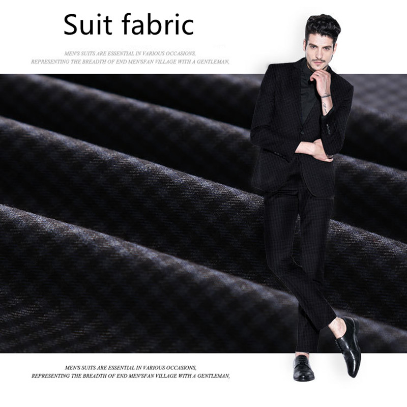 Plaid suit stof, garnfarvet twill tr suit stof, business suit, bukser, coat stof telas de algodon por metro