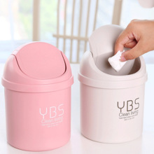 TinyBin | Compacte Mini Prullenbak met Deksel voor Bureau, Kantoor
