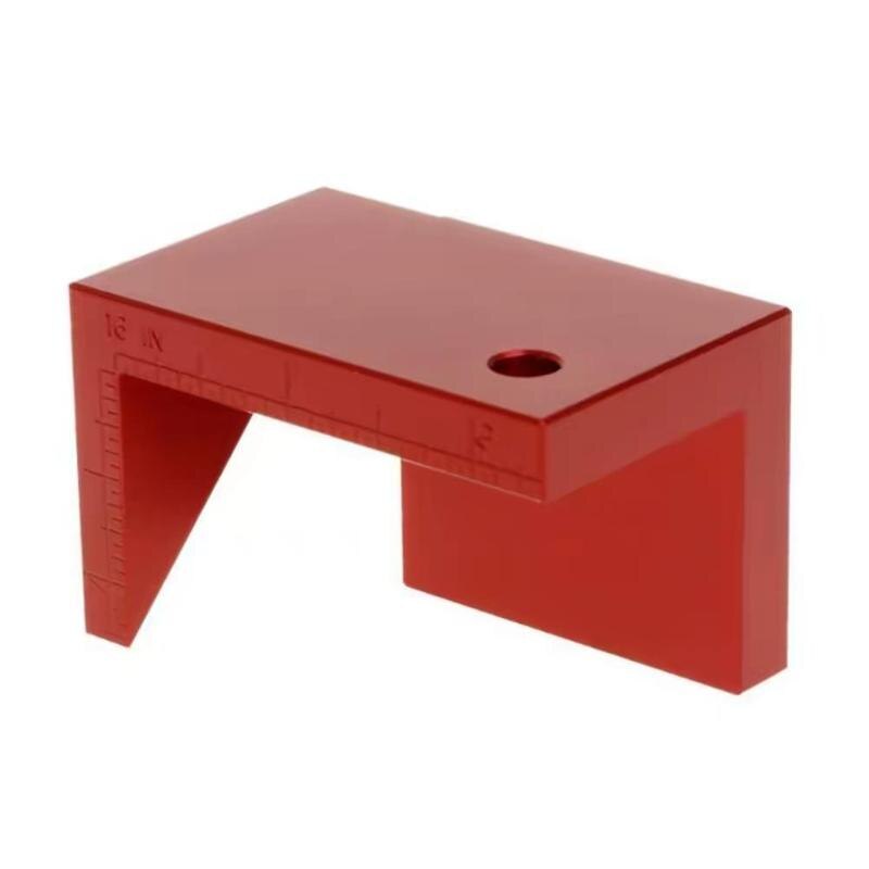 Houtbewerking 45 Graden Hoek Lijn Tekening Ronde Center Lijn Scribe Gauge