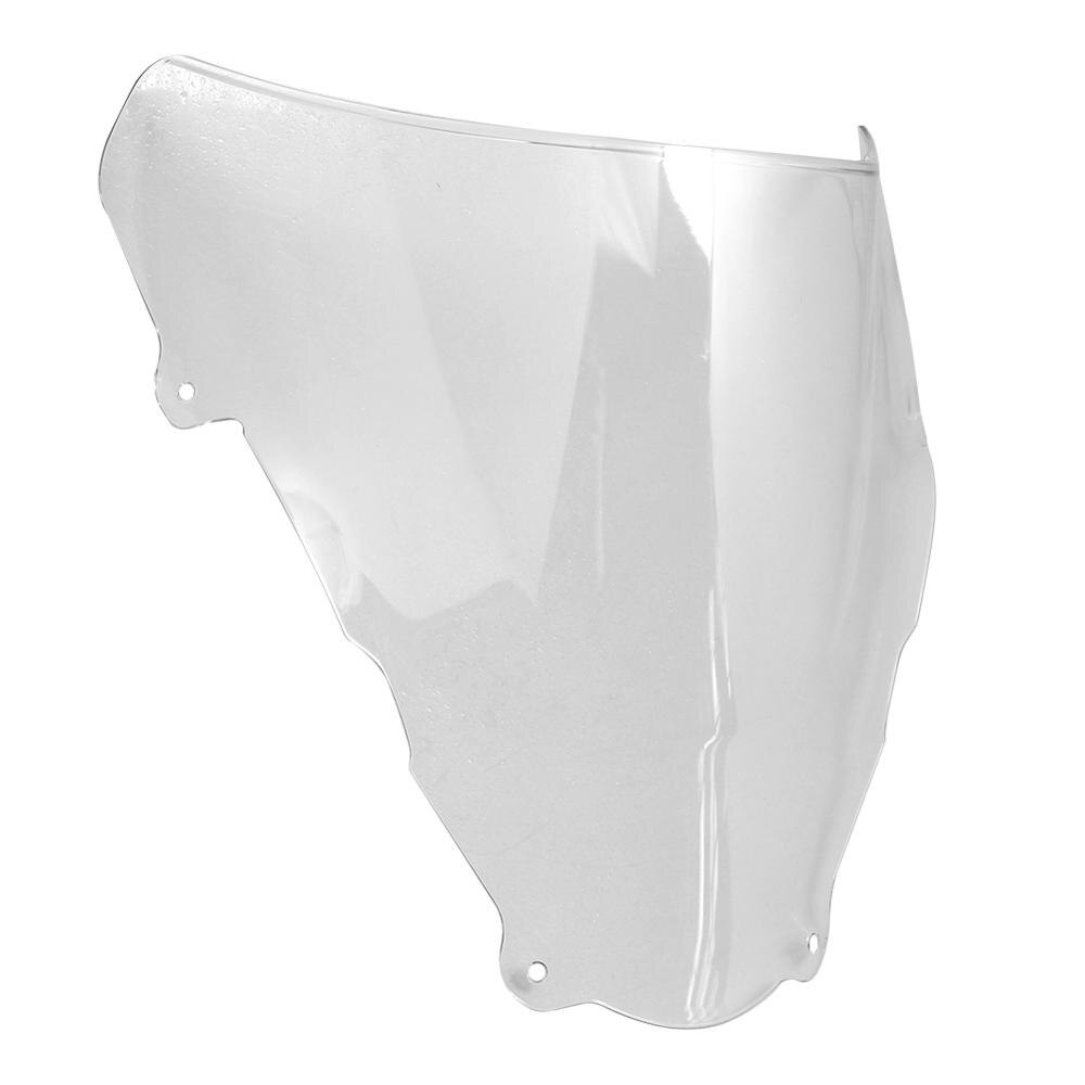 Motorcycle Clear ABS Double Bubble Windshield Fairing Windscreen Screen For Suzuki SV650 SV650S 1999 2000 2001 2002