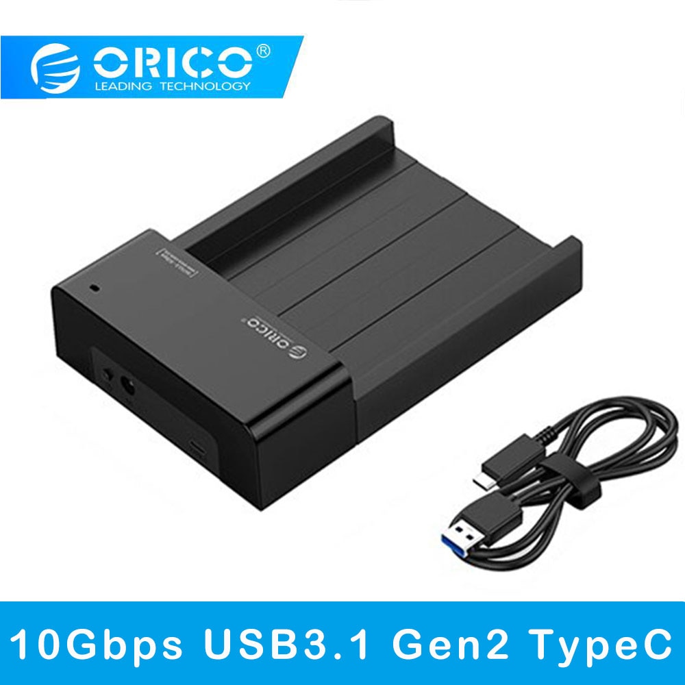 Orico 6518 c 3-g2 2.5/3.5 tuuman kiintolevytelakka 10 gbps sata usb 3.1 gen 2 type-c hdd ssd kotelo asema kovalevy telakointiasema uutiset