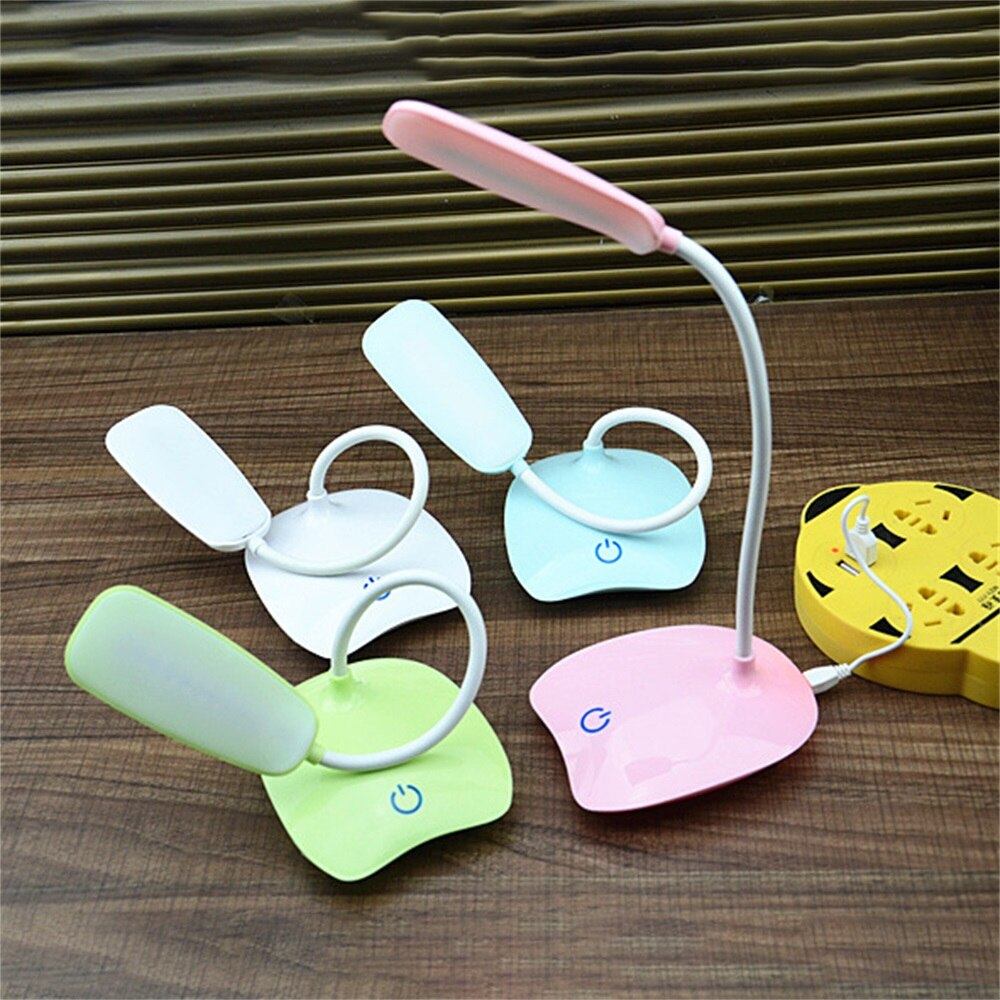 35*10*13cm USB lampes de Table rechargeables pour bureau 1.5W bureaux lampe de Table réglable 3 Modes lampes de bureau pour salon