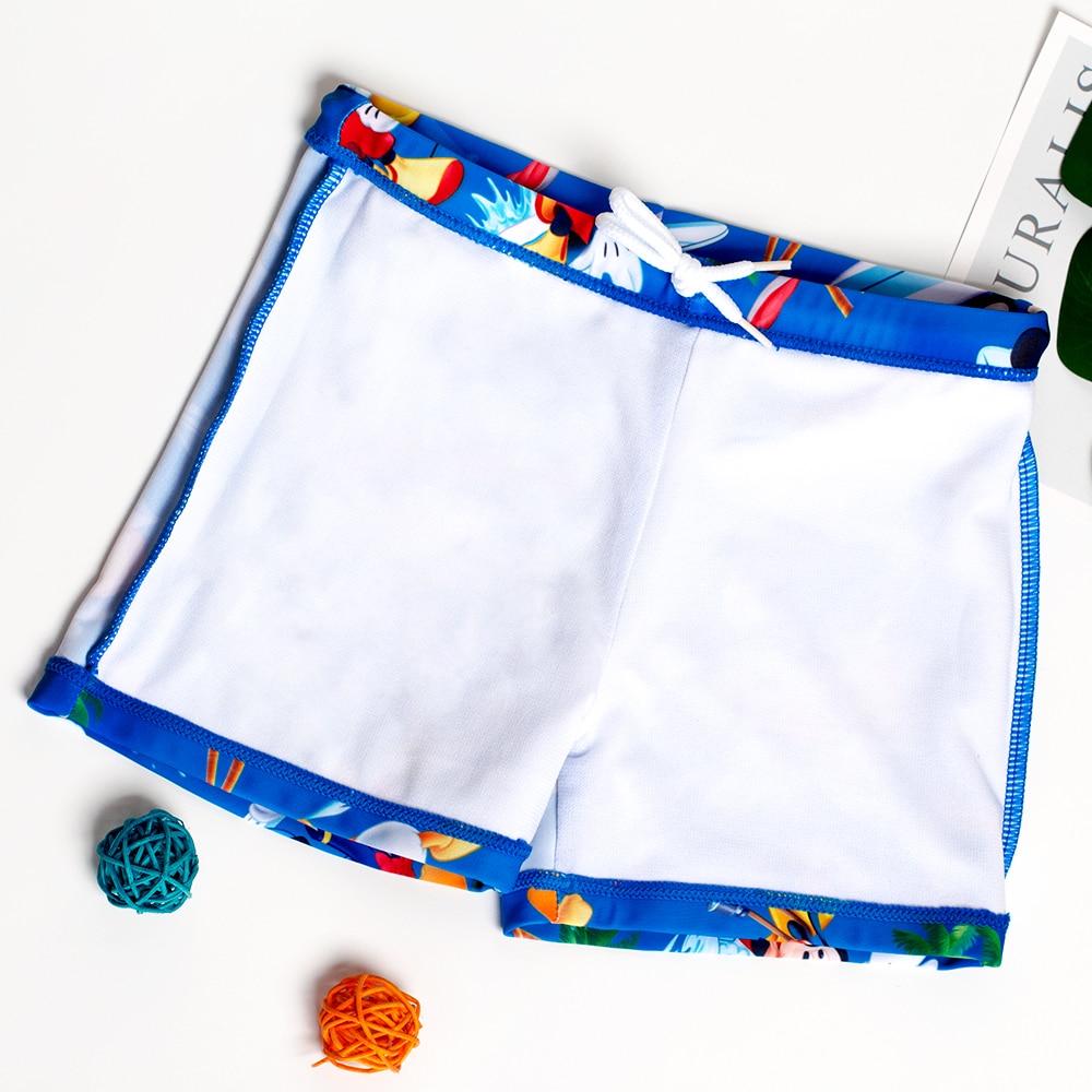 Badebukser til drenge sommer strand shorts trykt tegneserie stribe / haj / mk badebukser børn drenge badedragt