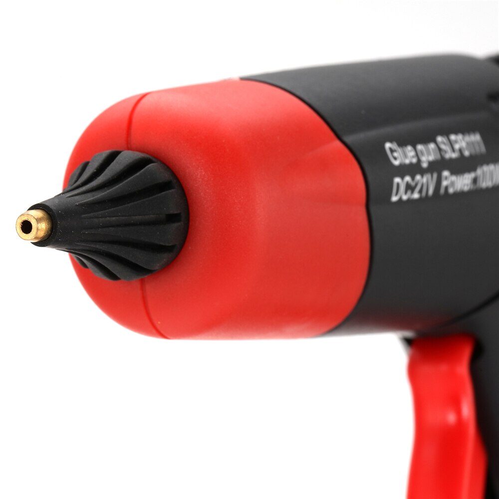 21V Melt Glue Gun Rechargeable Cordless Electric Fuse Glue Gun For 11mm Glue Stick Lithium Battery Home DIY Repair Tool