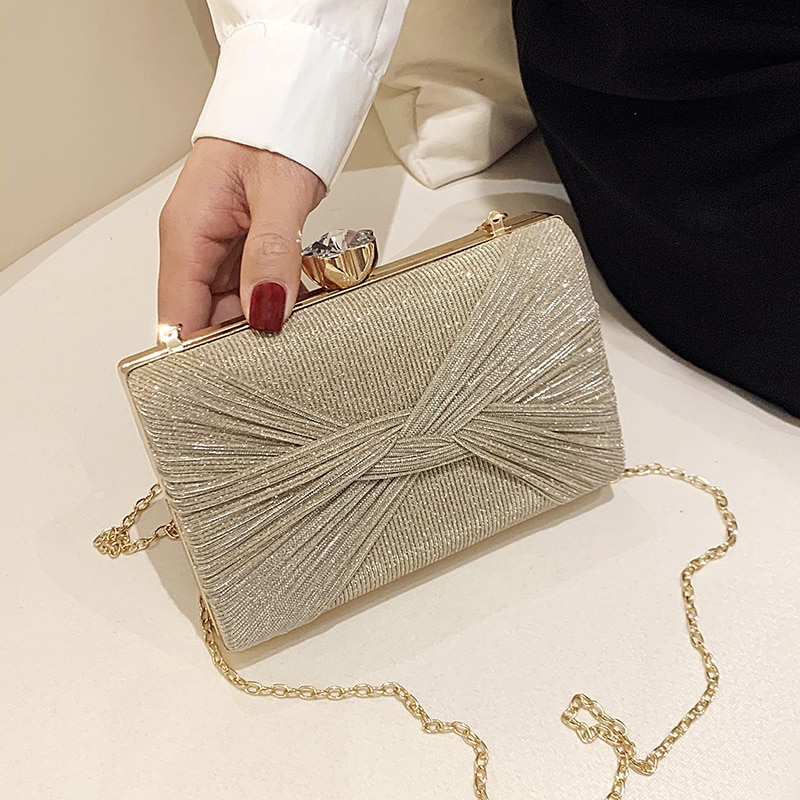 Luxus Damen Abend Tasche Party Hochzeit Kupplungen Tasche Mädchen Handtasche Kette Frauen Schulter Umhängetasche Bolsas Mujer