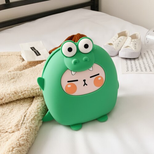 Caldo di Vendita di Animali per Bambini Zaini Ragazze di Disegno di Marca Zaino bambino Del bambino Dei Bambini Del silicone Borse Da Scuola Borse Libro di Scuola Materna Del Fumetto: 2017030