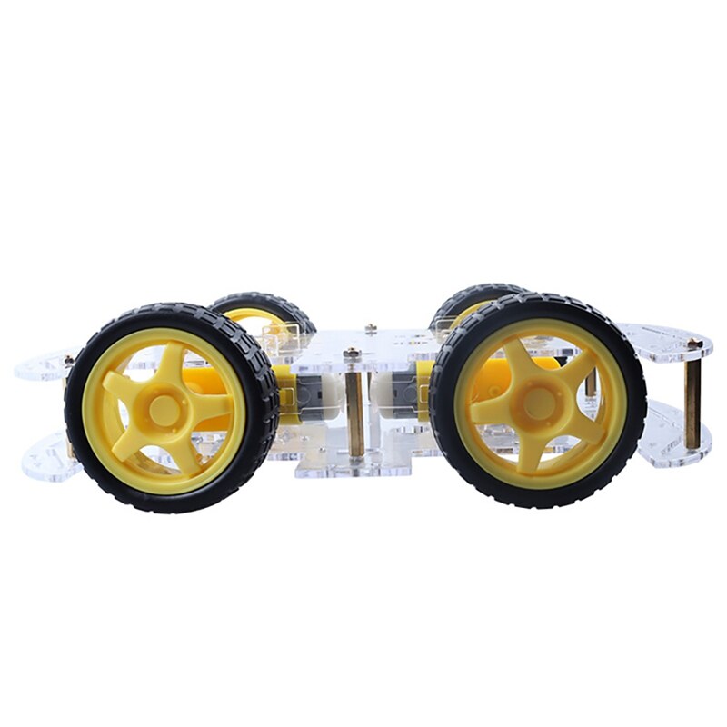 Top DIY Smart Robot 4WD Car Kit 6V Smart Car Kit