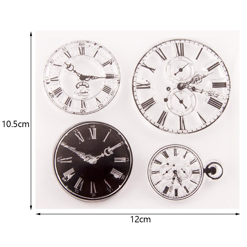 Alphabet Letters Calendar Transparent Clear Rubber Stamp Sheet Scrapbooking Photo Album Paper Card DIY Craft Album Diary Stamps