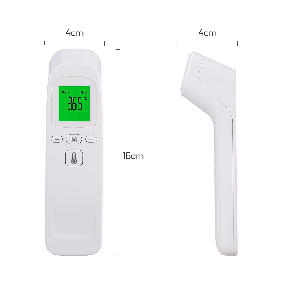 Non-Contact Forehead Thermometer Digital Handheld Infrared Thermometer Object Temperature Gauge High Precision ℃/℉ Switchable