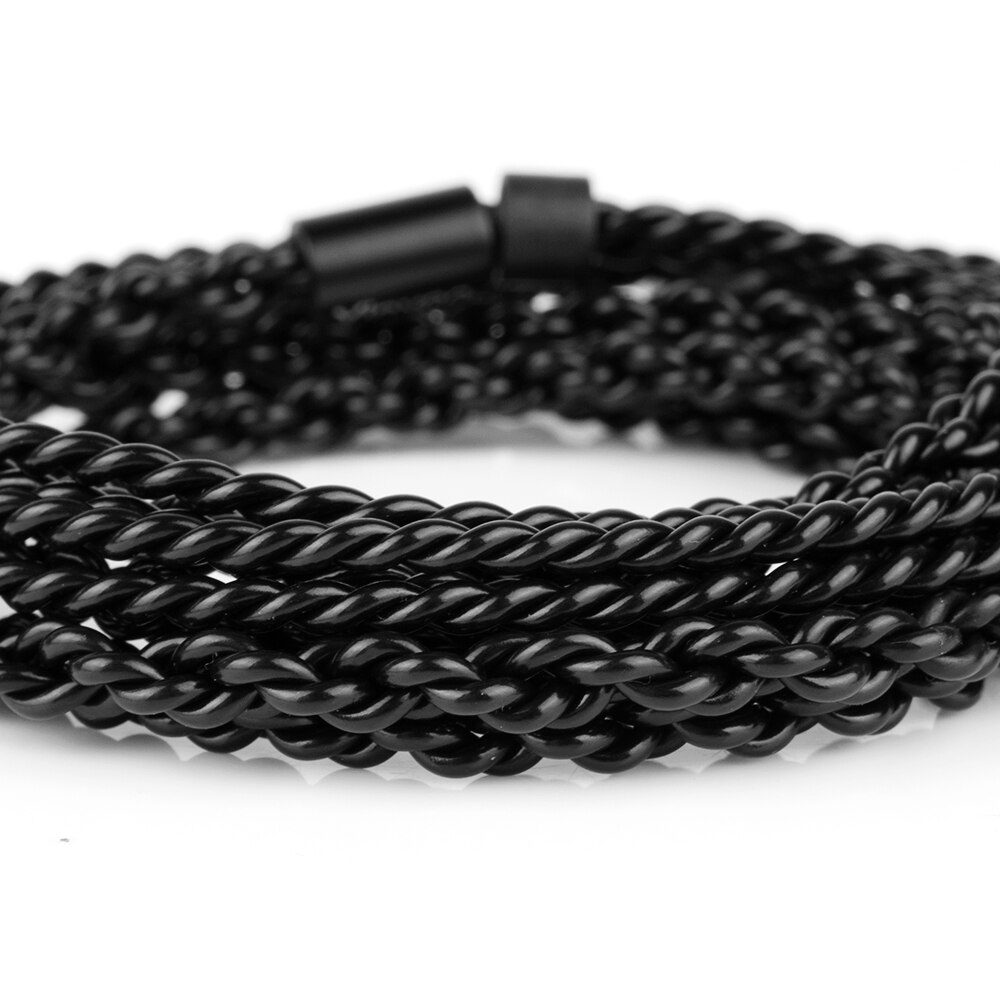 Yinyoo 4 Core Silver-Plated Headphone Cable - MMCX/2pin for QT5 Zs10 Pro Zsn Pro Zsx Blon BL-03