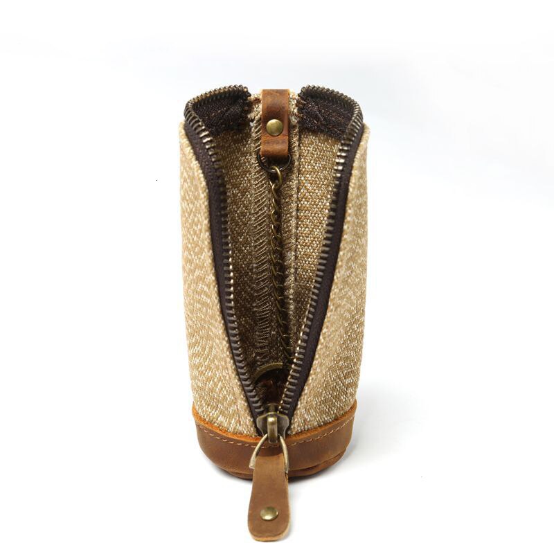 Unisex bilnøkkelholdere menn kvinner nøkkelveske liten spenne kay etui mannlige hushjelper mini lommebøker myntveske menn myntvesker