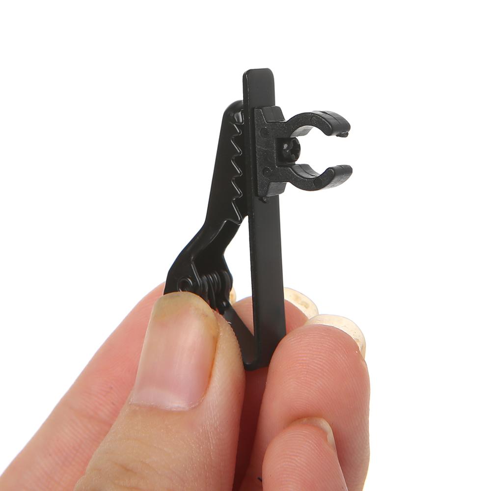 1pc universal mikrofon revers bindebånd mini klemme bærbar brugt til t-shirt krave