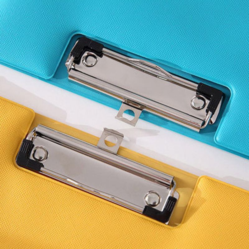 A4 Waterproof Clipboard Writing Pad File Folder Document Holder School Supply 95AF