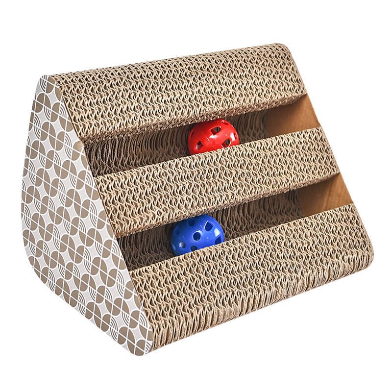 Cat Scratch Board Toy Pad Grinding Nails Interactive Protecting Furniture Cat Toy Corrugated Large Size Catw Scratcher Toys