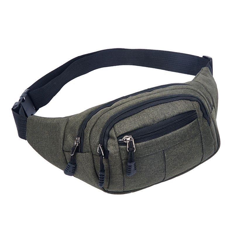 Mannen Canva Bag Pack Reizen Wandelen Cross Body Messenger Schoudertas Sling Borst Pouch: 8