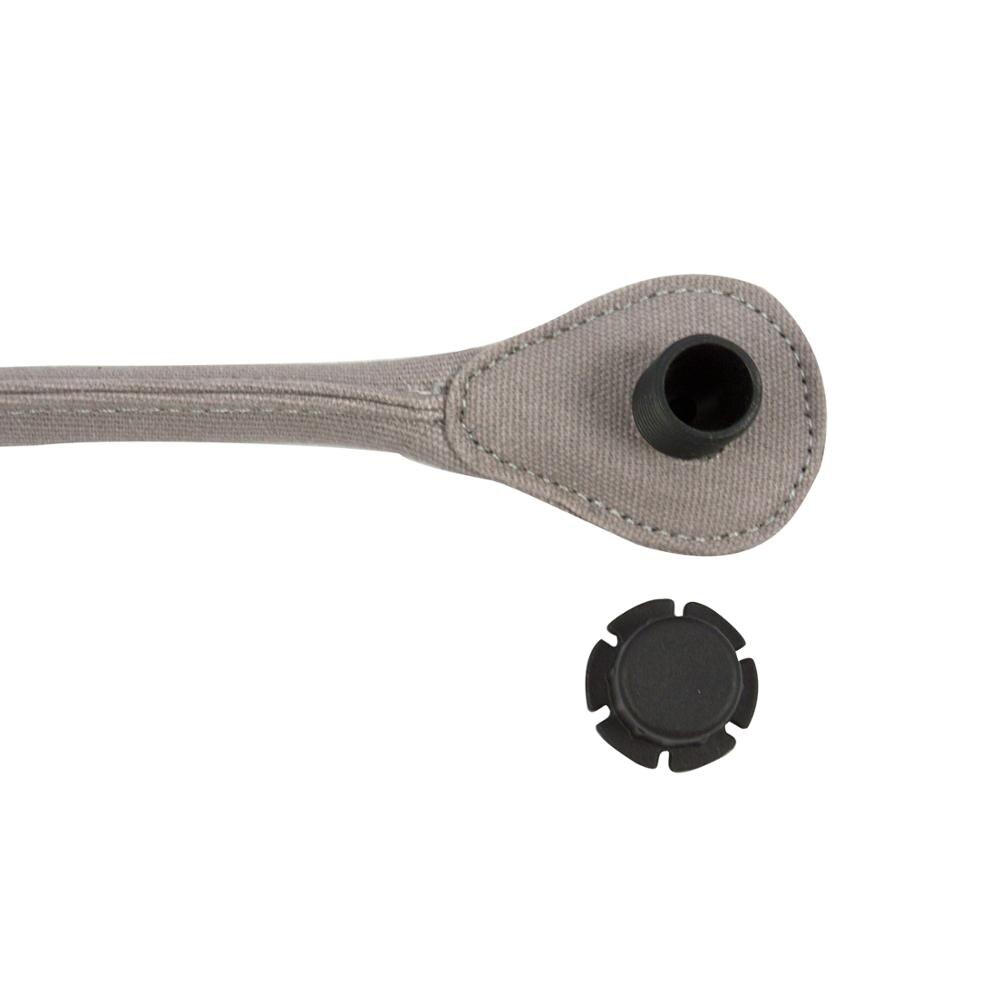 Tanqu lange korte ronde effenkleurige canvas stoffen handgreep voor obag classic mini o bag dames #39