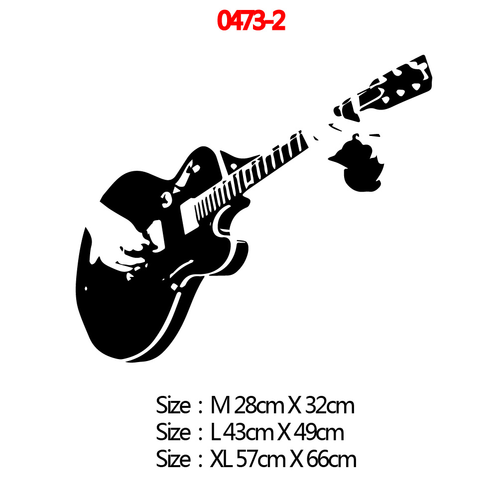 Decoratieve muziek muursticker voor kinderkamer decoratie bar thuis slaapkamer decor muurtattoo behang stickers stickers