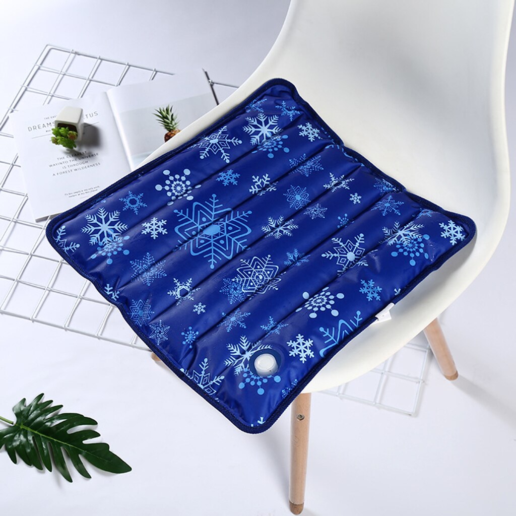 Square Cooling Gel Mat for Summer, Portable Cold Pad Cushion for Home, Car, Office, Travel, Wheelchair Seat