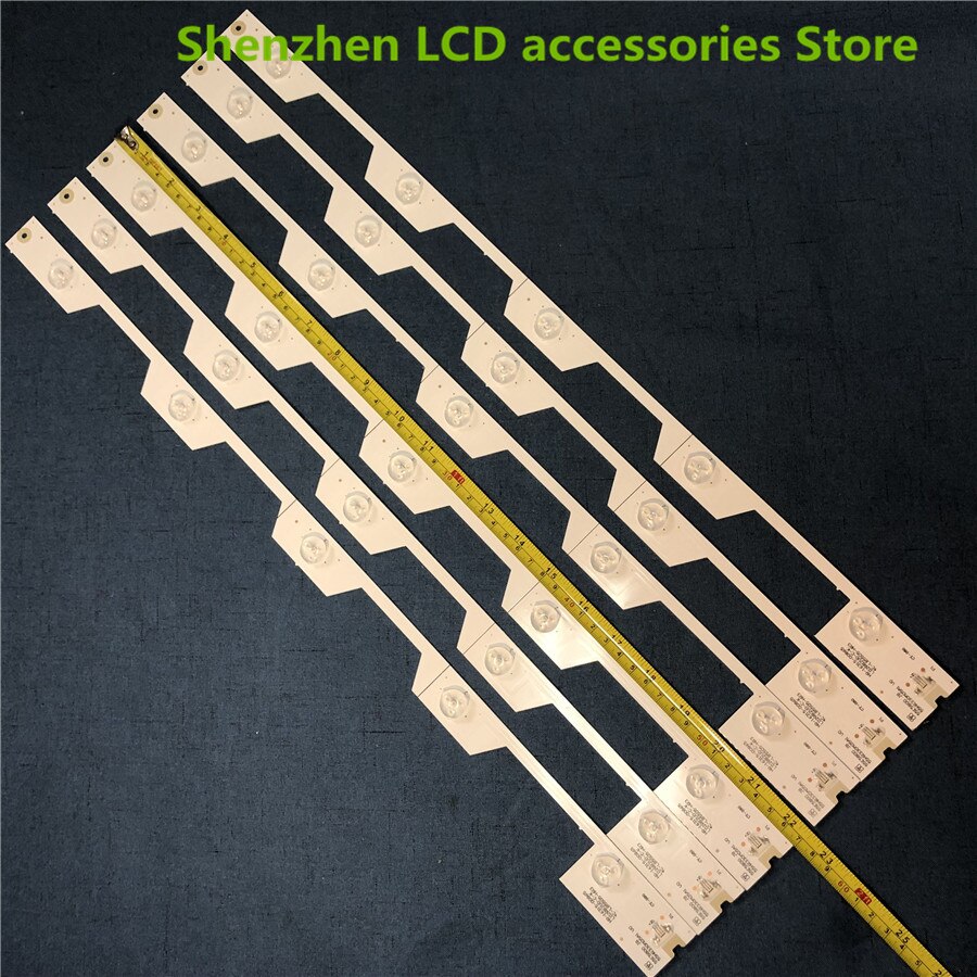 10Pieces/lot FOR TCL D55A561U LCD backlight TV 55E5800 JB 55HR330M05A1 V0 4C-LB5505-HR2 6V 57CM