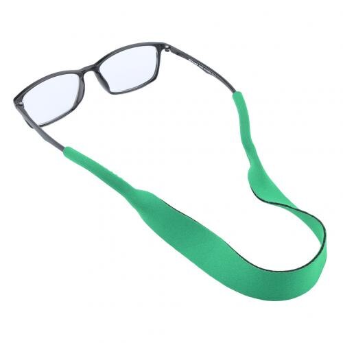 Practical Eyeglasses Strap Sunglasses Sports Band Cord Glasses Lanyard Holder Anti-Slip String Glasses Ropes Band Cord Holder: Green