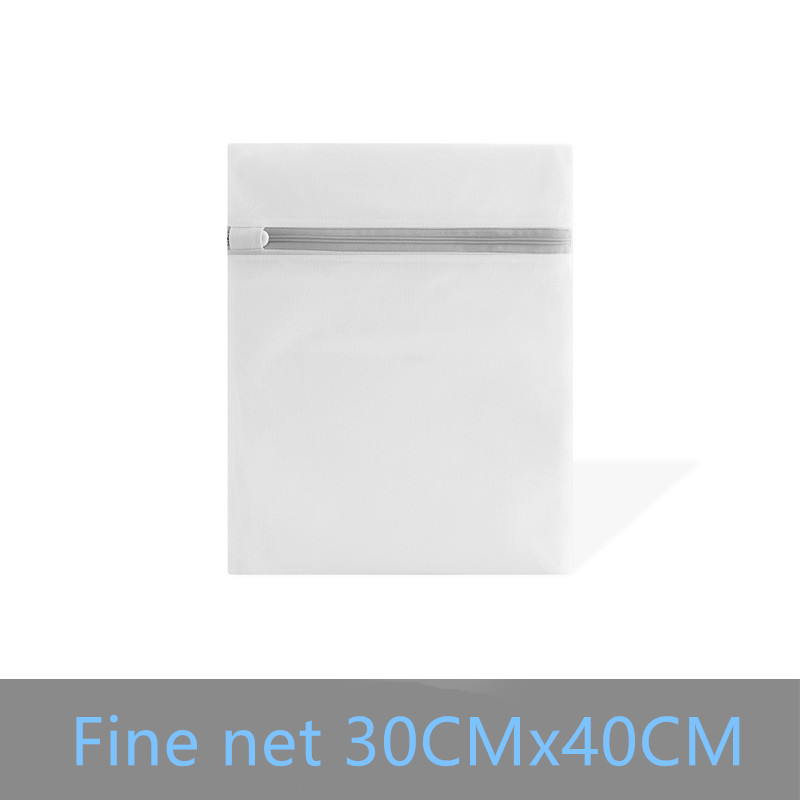 Mesh Laundry Bag Polyester Laundry Wash Bags Coarse Net Laundry Basket Laundry Bags for Washing Machines Mesh Bra Bag: Fine net 30CMx40CM