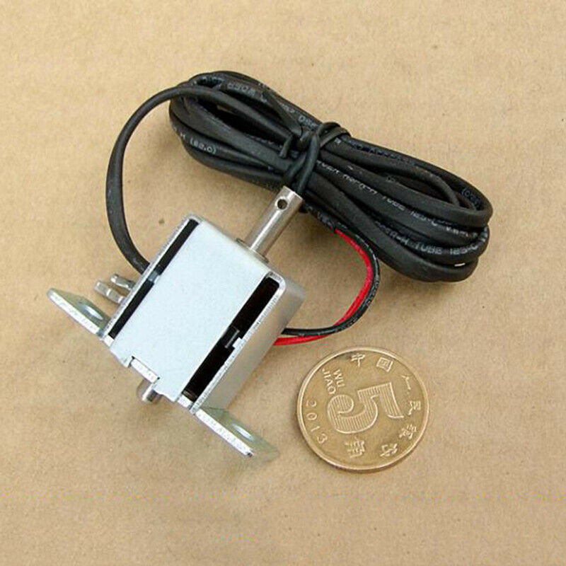 DC 12V Mini DC Solenoid Elektromagneet Push Pull Type 2-Manier Zelf-Retainin Elektrische Magneet Voor Huishoudelijke apparaten Lente Magneet
