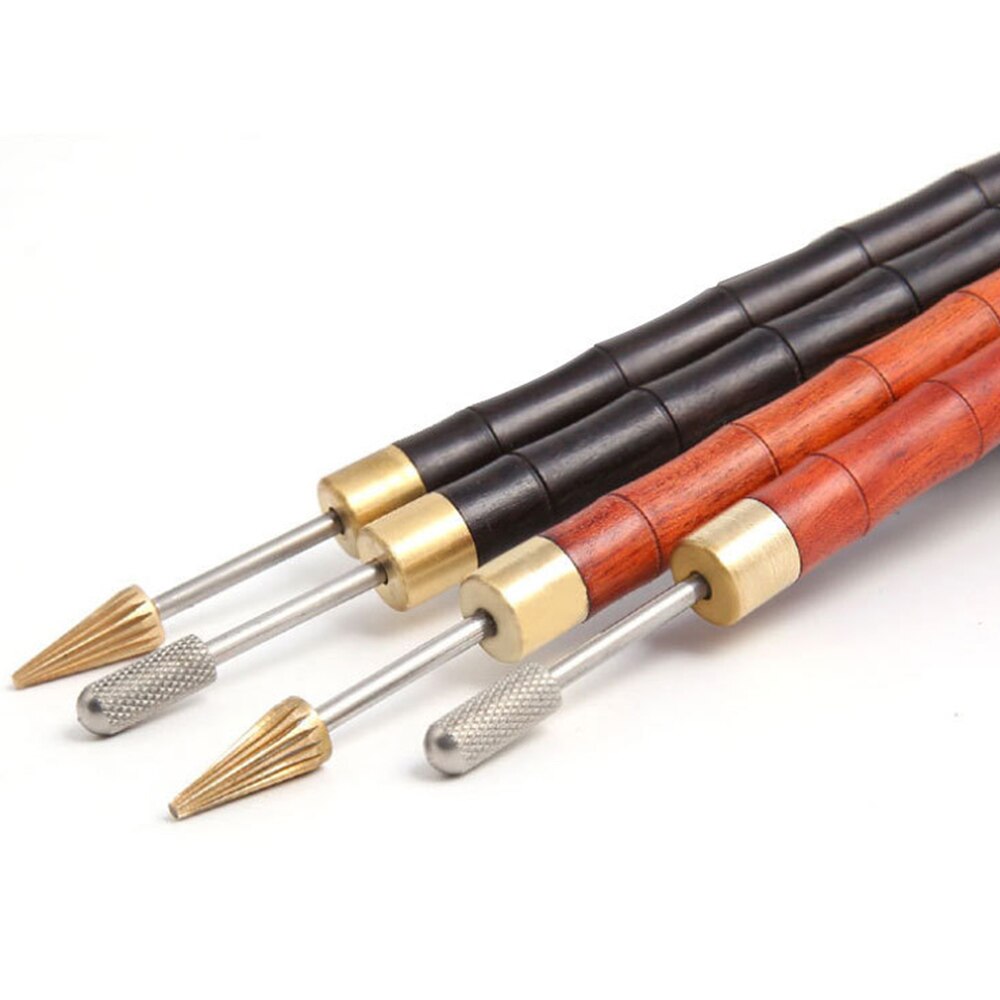 Pluma de aceite con borde de cuero, aplicador de pluma de tinte de borde rápido, herramientas de cuero, herramienta de tinte de borde artesanal