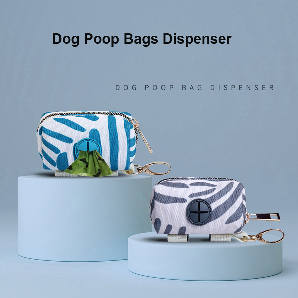 Protable Dog Poop for Biodegradable Bag Dispenser Pouch Garbage Bags Organizer Pet Puppy Cat Pick Up Poop Bag Holder