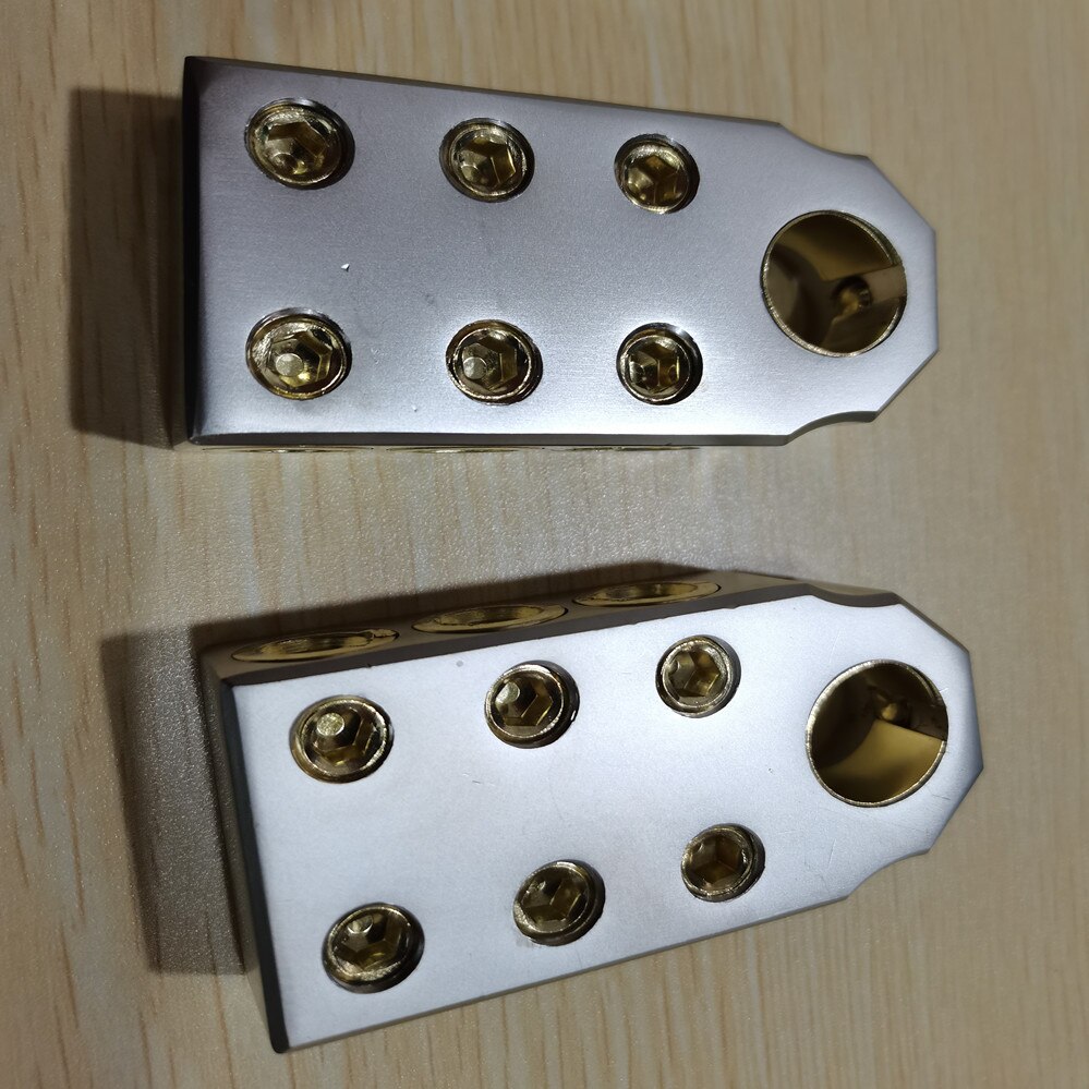 Car Audio Modified Battery Head Clip Terminal Connector Audio Cable Splitter Audio Power Accessory Connector