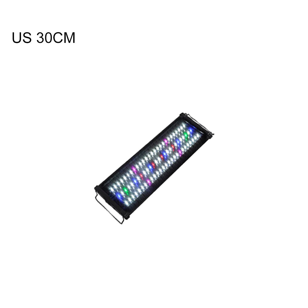 30/45/60/90/120cm LED Waterproof Aquarium Light Full Spectrum for Freshwater Fish Tank Plant Marine Underwater Lamp UK EU plug