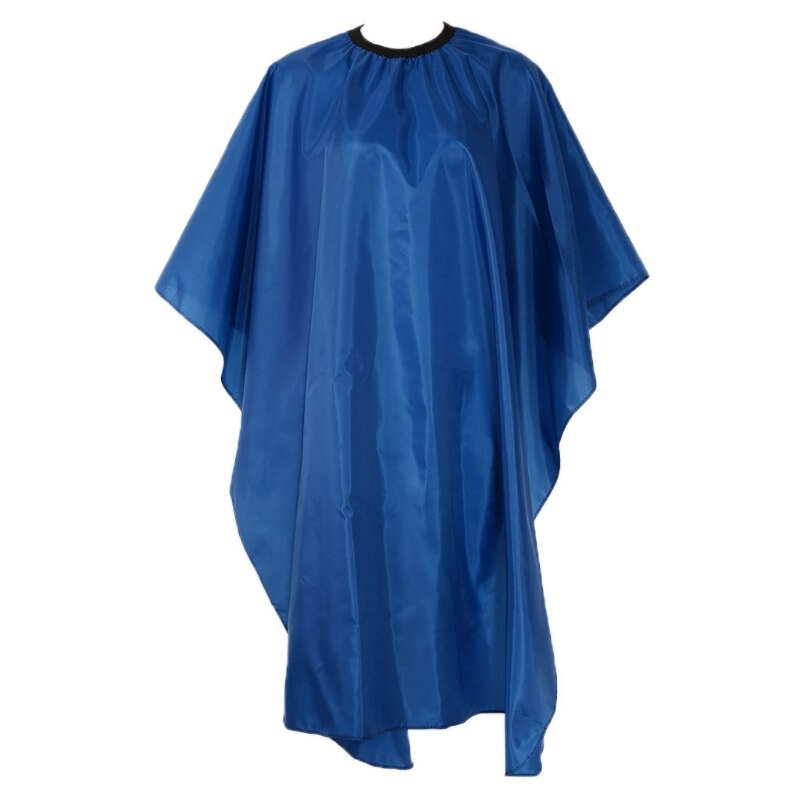 Nylon Hairdressing Cloth Cut Cape Haircutting Waterproof Hair Styling Cap Salon 667D: Blue