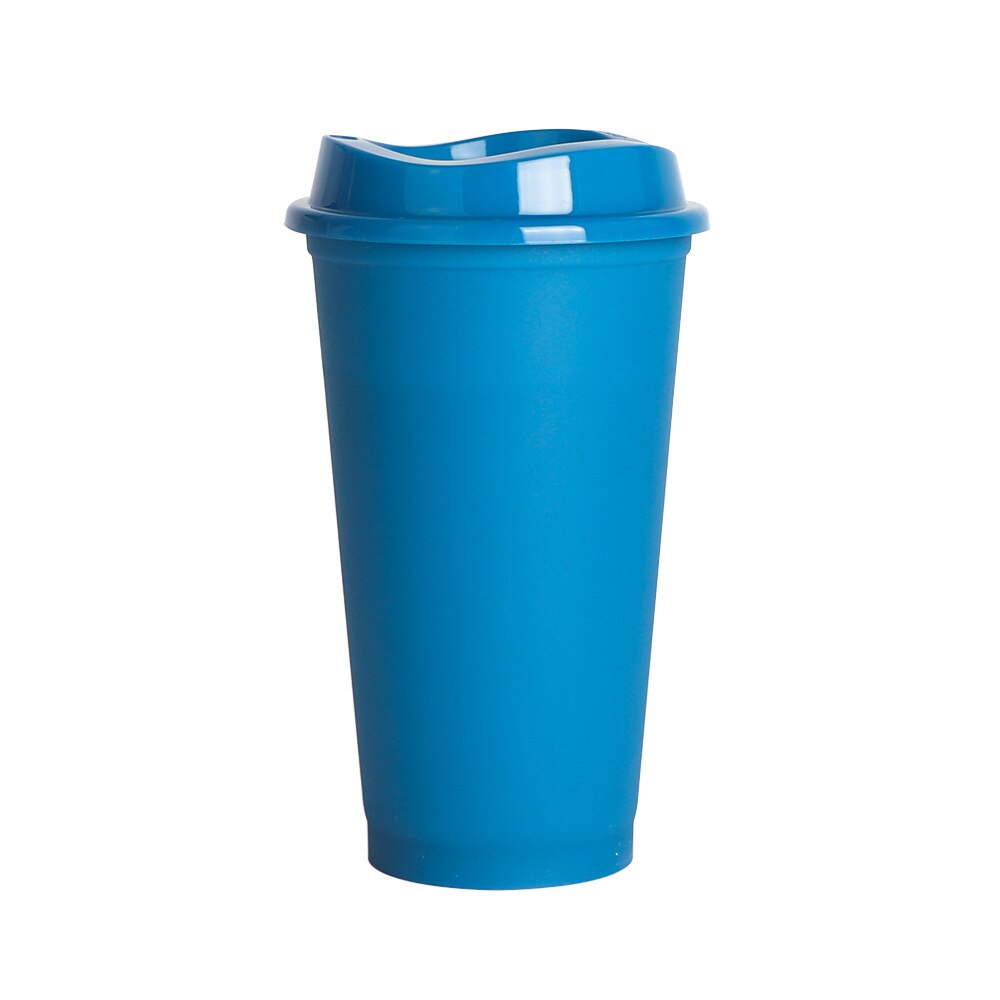 Thermochromic Tasse 400ml Farbe Wasser Tasse hoch Temperatur beständig Wasser Tasse draussen Heimat Wasser Tasse: Blau