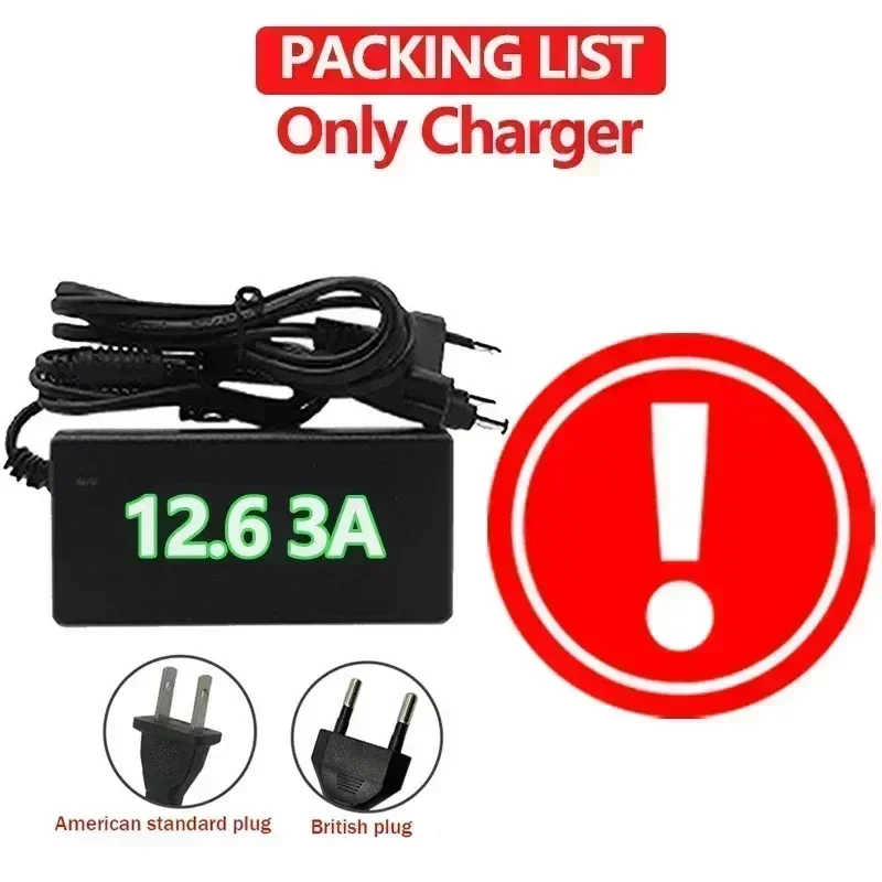 Akumulator 120Ah 12V 18650 Akumulator litowy LiFePO4 Wbudowana ładowarka USB 5V 2.1A + ładowarka 12,6V 3A: Srebrny