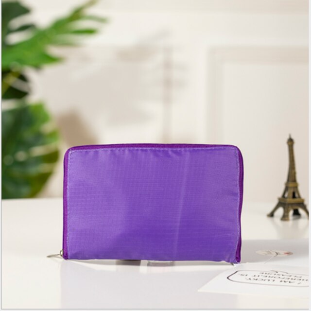 Herbruikbare milieuvriendelijke boodschappentassen met rits, opvouwbaar, klein formaat, premium, lichte opvouwbare tas: 8