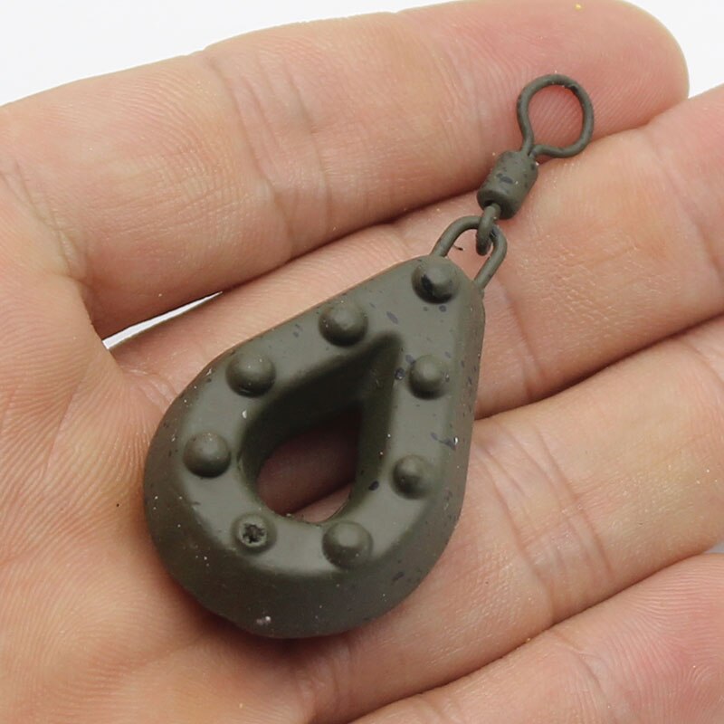 1 stk karpe fiskegrej big grippa swivel leads vægt- alle størrelser karpe bly vægt