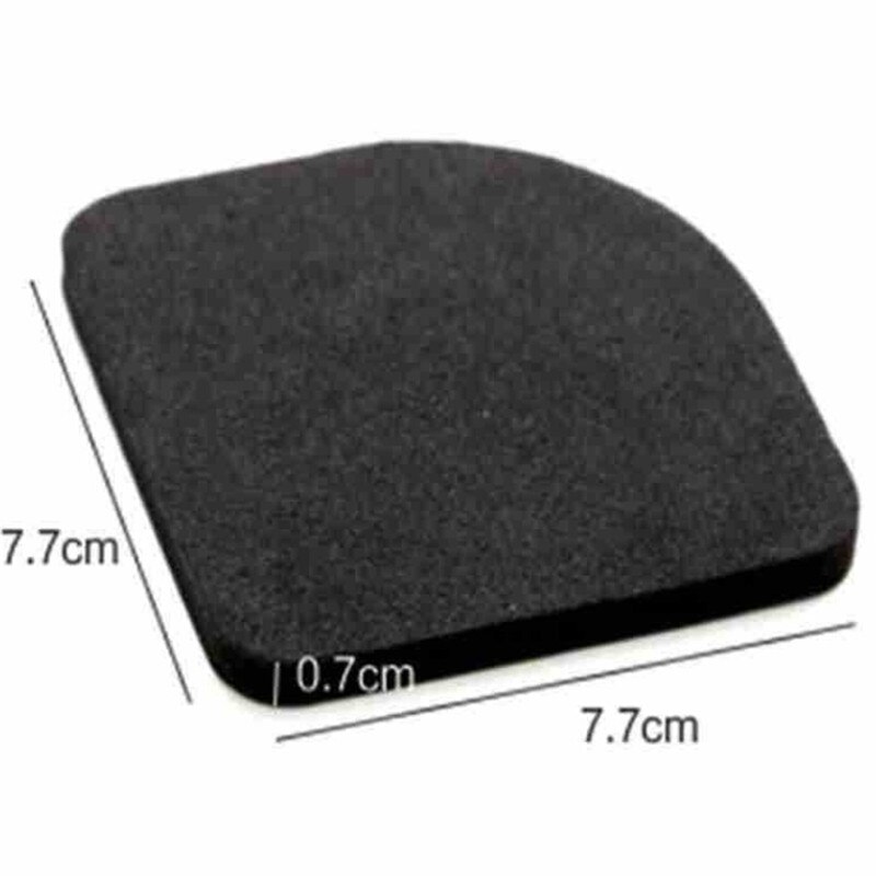 4 st kvadratisk kyl halkfri mute matta tvättmaskin anti vibrations pad stötmattor
