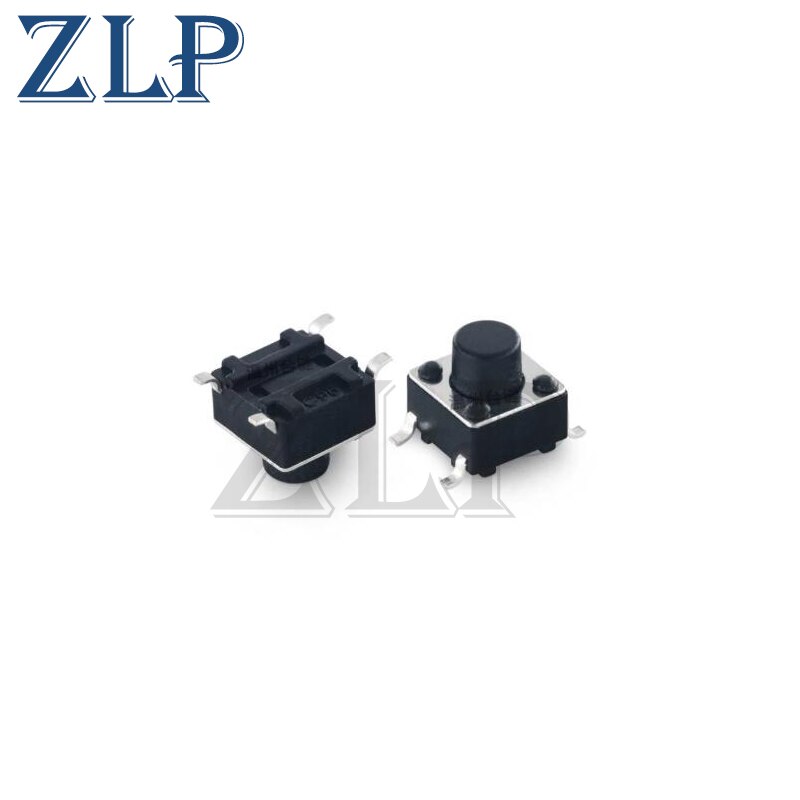 Micro interrupteur Tactile momentané SMT SMD, 4.5x4.5, bouton poussoir à 4 broches, 8/4.3/4.5/4. 3.8. 8/5/6/7/8mm 4.3mm 4.5mm