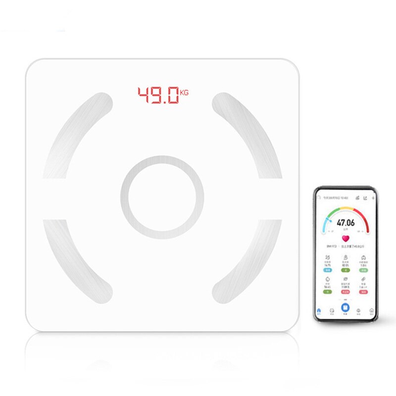 Badkamer Weegschalen Vloer Weegschaal Bmi Body Weegschaal Smart Bluetooth App Elektronische Weegschaal
