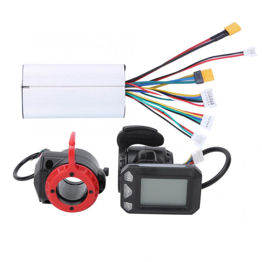 5.5 Inch Electric Bicycle Controller 24V 250W LCD Monitor 24 V LCD Monitor For Carbon Fiber Electric Bike Scooter Set Accessory