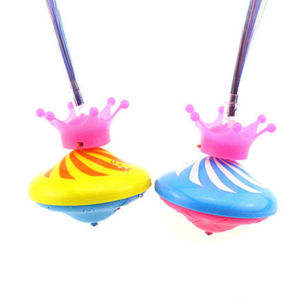 Willekeurige Kleur Muziek Licht Spinning Top Speelgoed Hand Spinning Gyro Speelgoed Voor Kids Jongen Klassieke Elektrische Speelgoed Spinning speelgoed #20