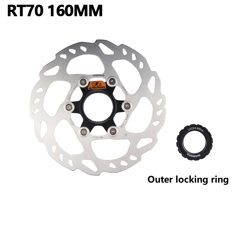 Rotor de disco de bloqueo central Shimano XTR RT MT900 DEORE XT SLX MT800 RT CL800 CL900 RT70 Rotor de disco de freno hidráulico Dura Ace para bicicleta: Azul marino