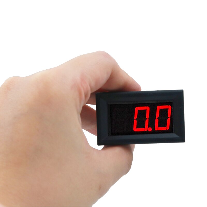 0.56 Inch Digitale Ampèremeter Rode LED display 3 bit auto Monitor Stroom tester Panel Amp Meter DC 0.0-100A 20% off