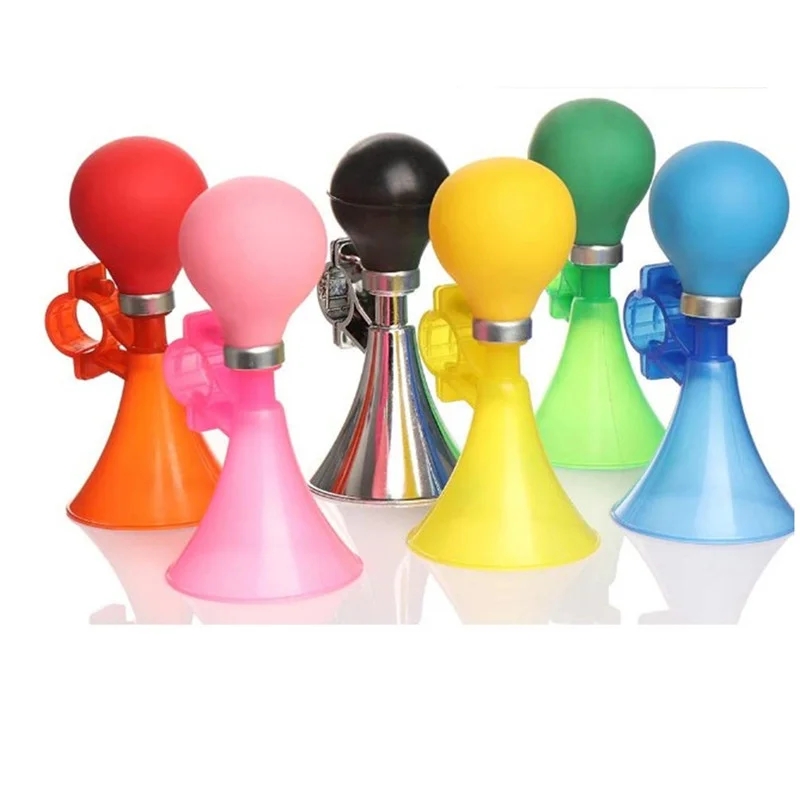Kinderen Fiets Luchthoorn 1Pc Kleurrijke Fietsen Ring Alarm Voor Kid Jongen Meisje Plastic Stuur Bel Scooter Fiets Accessoires tool