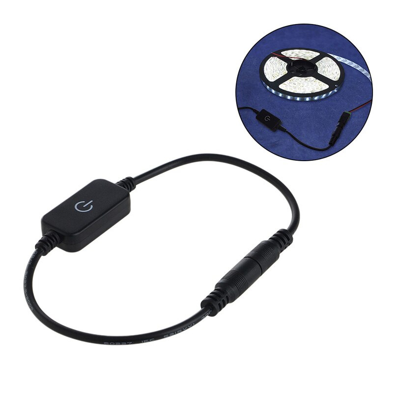 LED Dimmer DC 12V-24V/4A for Single Color Led Strip Touch Switch On/Off Dimmer R9JF